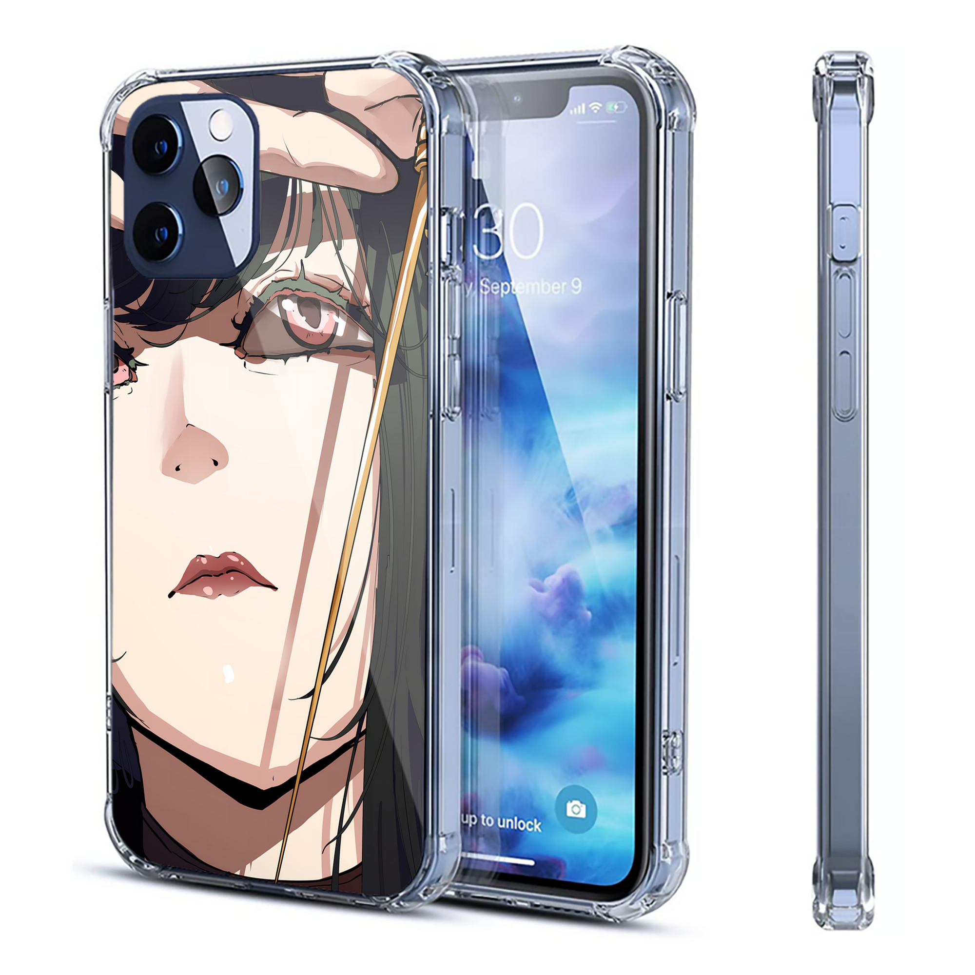 （画像用） SPY×FAMILY间谍家家酒 【iPhone 12シリーズ対応】透明スマホケース（クリアソフトケース）